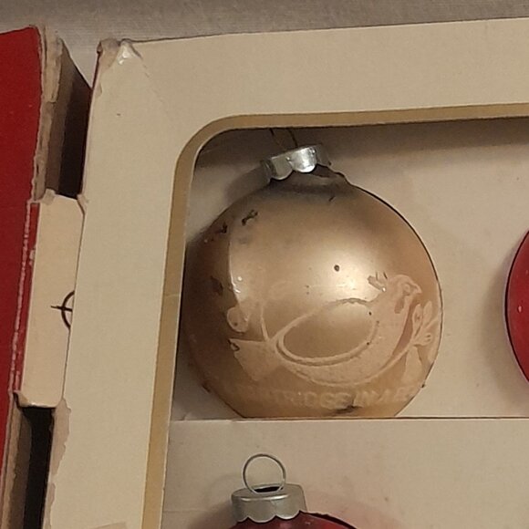 Antique " The 12 Days of Christmas" Ornament Collection - Picture 5 of 7